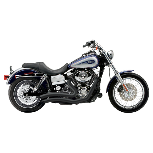 Cobra - Cobra Speedster Short Swept Exhaust System - Black - 6229B