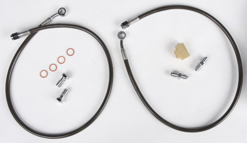 Streamline - Streamline Front Brake Line Kit - Standard - Smoke - RHIN700-F-S