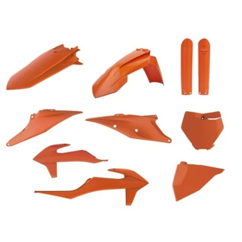 Polisport - Polisport Plastic Kit - Orange - 91072