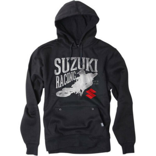 Factory Effex - Factory Effex Suzuki Youth Pullover Hoody - 19-83424RC - Black - Large