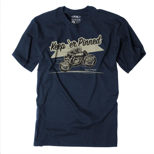 Factory Effex - Factory Effex Rng Keeper Pinned T-Shirt - 22-87832 - Heather Navy - Medium