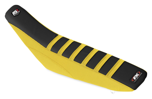 Factory Effex - Factory Effex RS1 Seat Covers - Yellow Sides/Black Top/Yellow Ribs - 21-29434
