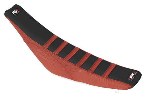 Factory Effex - Factory Effex RS1 Seat Cover - Red Sides/Black Top/Red Ribs - 20-29328