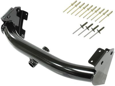 SPI - SPI Rear Bumper/Receiver - Black - SM-12553