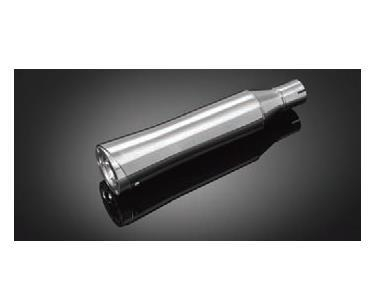 Highway Hawk - Highway Hawk Drop Ship Muffler for 2in. Header Pipe - Polished - 2pc - HH-65-8002