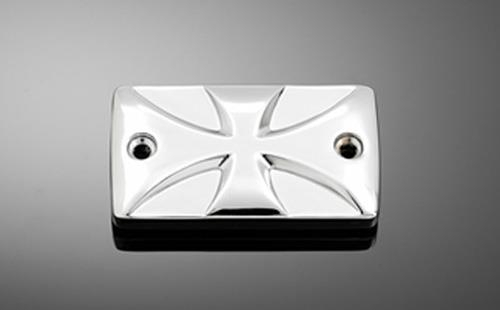 Highway Hawk - Highway Hawk Master Cylinder Cover - Chrome Gothic - HH-453-022