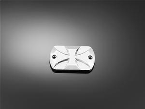 Highway Hawk - Highway Hawk Master Cylinder Cover - Chrome Gothic - HH-451-023