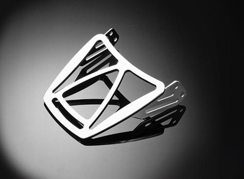 Highway Hawk - Highway Hawk Luggage Rack for Sissy Bar - Chrome - HH-525-001
