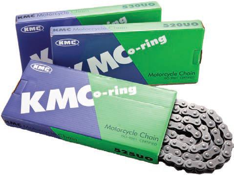 KMC - KMC 525 O-Ring Chain - 100 Links - Gold/Black - 525UO-1GO/BK