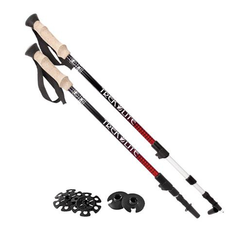 Yukon Charlies - Yukon Charlies Trek Lite Series Poles - Red - 83-0111
