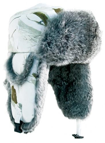Yukon Tracks - Yukon Tracks Original Alaskan Fur Hat - HG816 - Realtree AP Snow - Lg-XL