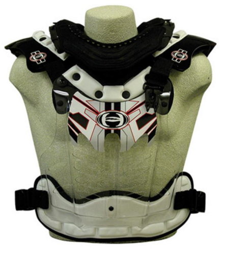 HRP Sports - HRP Sports Flak-Jak 1000LT Roost Deflector - 1025-R-LT-11 - Red - Medium