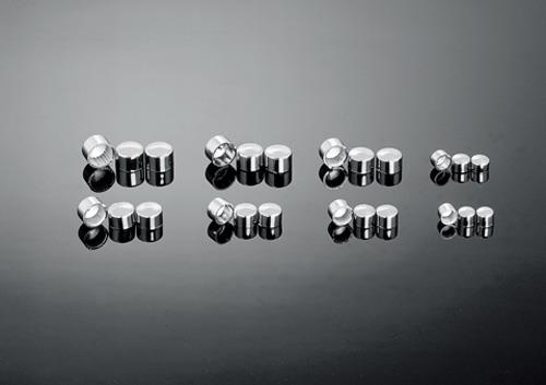 Highway Hawk - Highway Hawk Bolt Covers - Hex Bolts - M8 - Chrome - HH-03-327