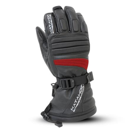 Katahdin - Katahdin Torque Leather Glove - 84183606 - Red - 2XL