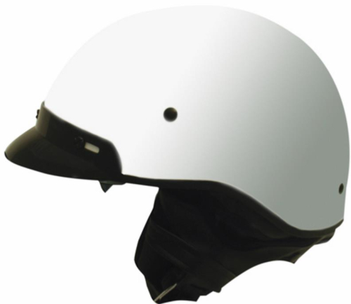 Zoan - Zoan Route 66 Solid Helmet - 031-085 - Matte White - Medium