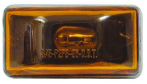 Optronics Inc - Optronics Inc Sealed Stud Mount Marker/Clearance Lights - Amber - MC95AS