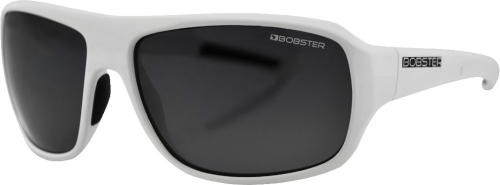 Bobster Eyewear - Bobster Eyewear Informant Sunglasses - EINF002AR - Shiny White / Smoke Lens - OSFM
