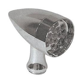 Emgo - Emgo Bullet LED Winker Light - Large - Clear - 61-73180