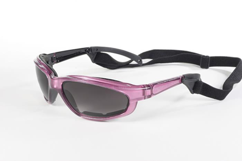 Pacific Coast Sunglasses - Pacific Coast Sunglasses Chix Freedom Womens Sunglasses - 43113 - Pearl Purple Frame/Gray Fade Lens