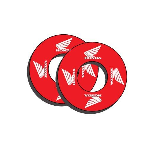 Factory Effex - Factory Effex Moto Grip Donuts - Honda Red - 17-67300