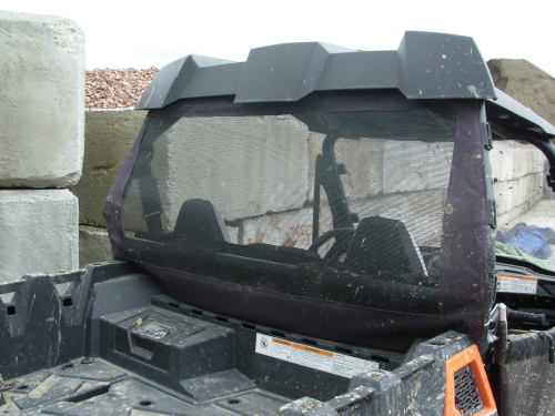 PR Products - PR Products Dust Stopper Rear Mesh Enclosure - POMR-DS-BK