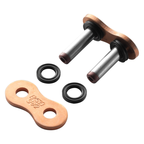 EK Chain - EK Chain Rivet Connecting Link for 530 DRZ2 Series Chain - Chrome - 530DRZ2-MLJ