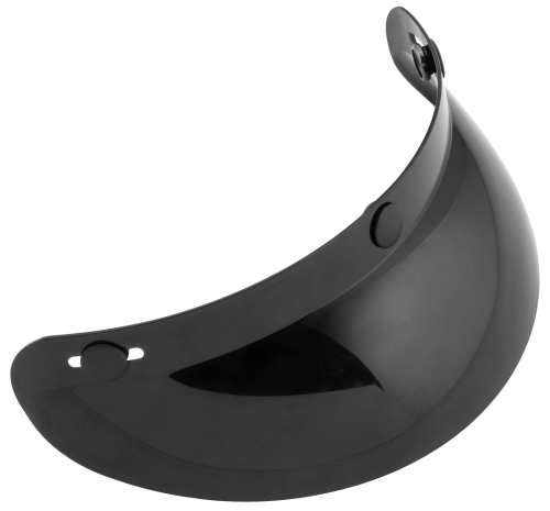 Echo - Ecom - Echo - Ecom 3 Snap Standard Visor - Black - 01-004