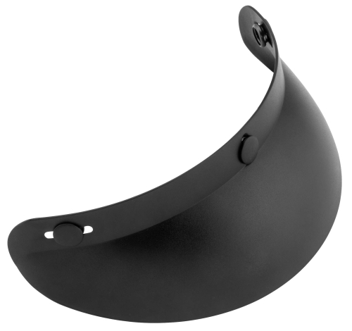 Echo - Ecom - Echo - Ecom 3 Snap Standard Visor - Flat Black - 01-006