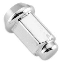 ITP - ITP Lug Nut - 12mm, Flat Base, 17mm Head - Chrome - ALUG16