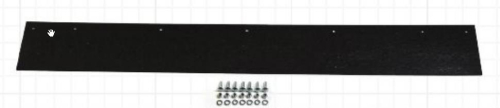 American Manufacturing Inc. - American Manufacturing Inc. Rubber Flap for Eagle Plow Blades - 50in. - 2945