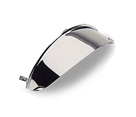 Emgo - Emgo Chrome Headlight Visors - Medium - 5 3/4in. - 66-10721