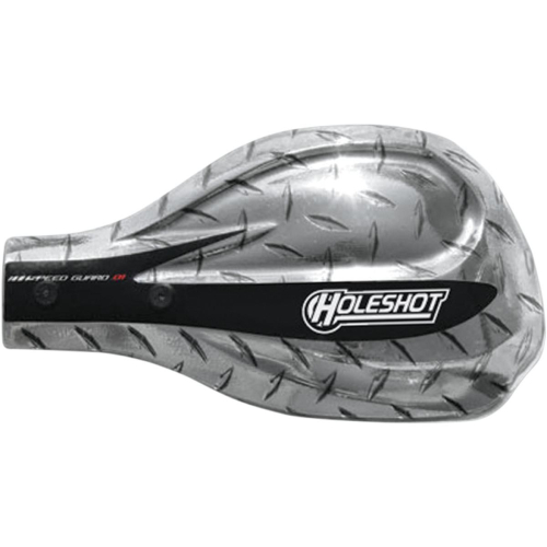 Holeshot - Holeshot Speed Guards - Chrome Diamondplate - 50107025