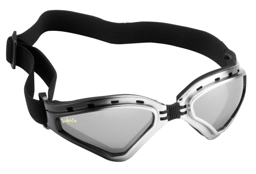 Pacific Coast Sunglasses - Pacific Coast Sunglasses Airfoil 9110 Mirror Folding Goggles - 9110 - Silver Lens