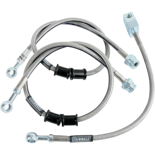 Russell - Russell Brake Line - Three Line Kit +3in. - R09466