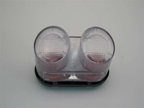 Emgo - Emgo Clear Taillight Lenses - 62-84770