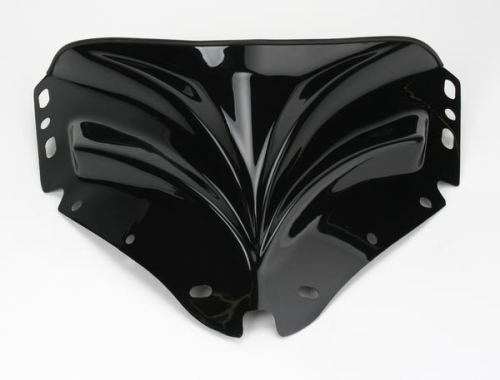 SNO Stuff - SNO Stuff Peak Line Performance Windshield - Gloss Black - 480-100-50