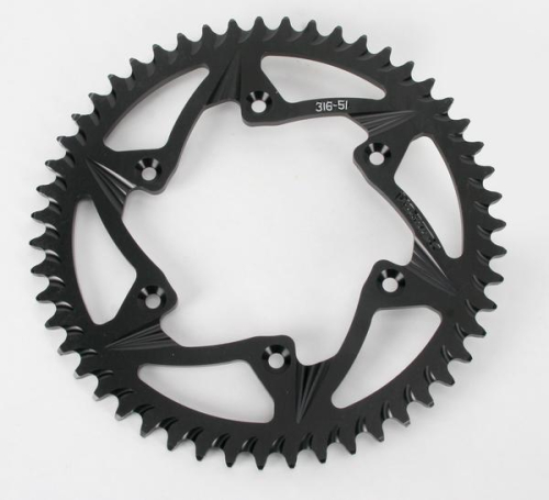 Vortex - Vortex F5 Rear Sprocket - Black - 51T - 316K-51
