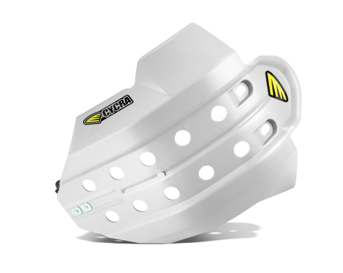 Cycra - Cycra Full Armor Skid Plate - White - 1CYC-6222-42