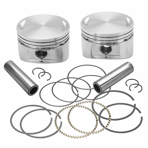 S&S Cycle - S&S Cycle Forged Piston Kit (96ci.) - .010 Oversize , 10.2:1 Compression - 92-1901