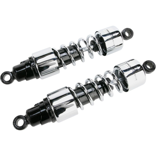 Progressive Suspension - Progressive Suspension 412 Series Heavy Duty 11.5in. Shocks - Chrome - 412-4236C