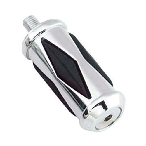 Bikers Choice - Bikers Choice Chrome-N-Cushion Diamond Shifter Pegs - 493948