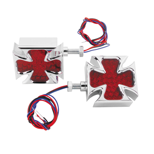 Bikers Choice - Bikers Choice LED Maltese Turn Signals - 489907
