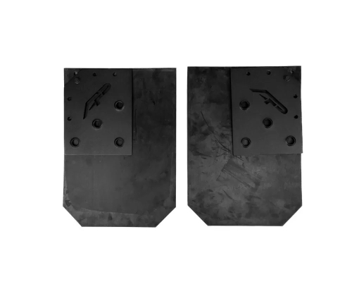 Agency Power - Agency Power Mud Flap Trailing Arm Guard - Black - AP-PROXP-810-BLK