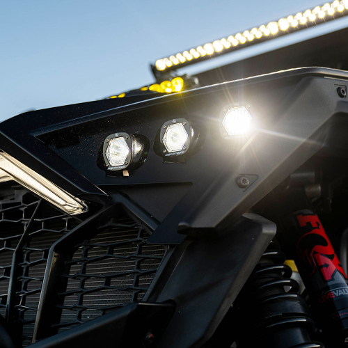 Baja Designs - Baja Designs S1 Triple LED/Laser Headlight Kit - 447157