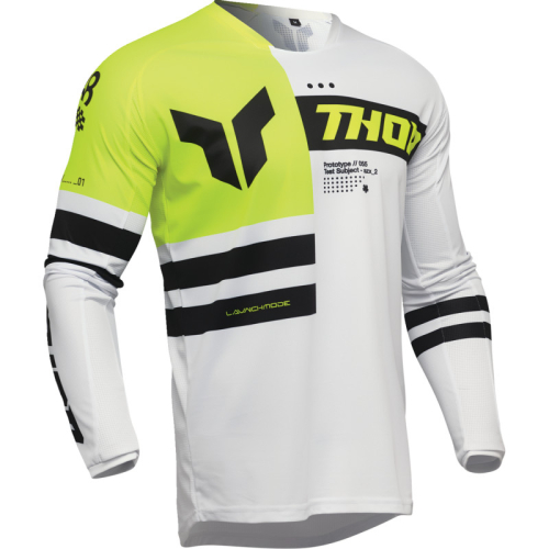 Thor - Thor Launchmode Dozer Jersey - 2910-8278 - Acid/Black - Small