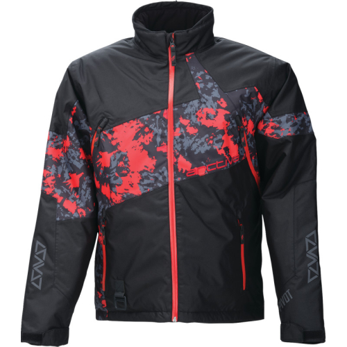 Arctiva - Arctiva Pivot 7 Jacket - 3120-2132 - Camo Black/Red - Small