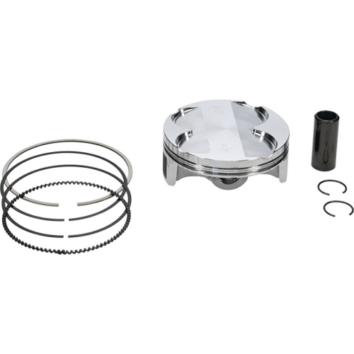 Vertex - Vertex Forged Big Bore Piston Kit (270 cc) - 3.00mm Oversize to 83.95mm, 14.1:1 Compression - 24637A