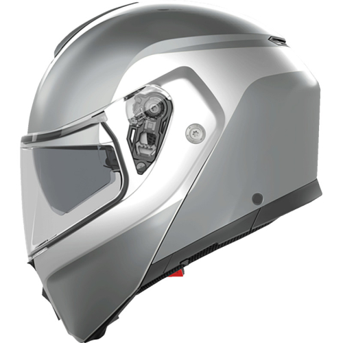 AGV - AGV StreetModular Levico Helmet - 21182960020042X - Light Gray - 2XL