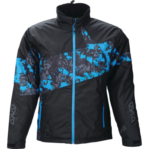 Arctiva - Arctiva Pivot 7 Jacket - 3120-2138 - Camo Black/Blue - Small