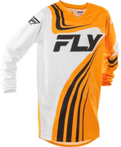 Fly Racing - Fly Racing F-16 Youth Jersey - 378-224YL - Yellow/White/Black - Large
